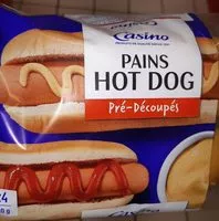 Mängden socker i PAINS HOT DOG prédécoupés