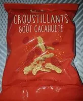 Mängden socker i Croustillant goût cacahuète