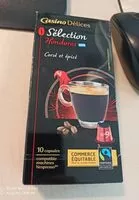 Mängden socker i capsules de café Espresso Honduras MH