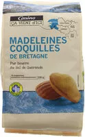 Mängden socker i Madeleine coquilles de bretagne
