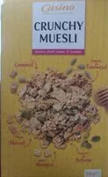 Mängden socker i Crunchy Muesli