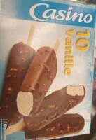 Mängden socker i 10 bâtonnets vanille