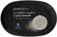 Mängden socker i La Fabuleuse crème glacée Lait d'amande Eclats de macaron