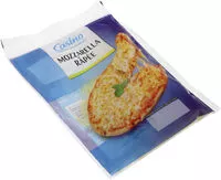 Mängden socker i Mozarella rapée