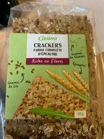 Mängden socker i Crackers farine complète d’épautre