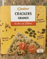 Mängden socker i Crackers graines