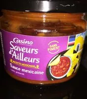 Mängden socker i Sauce mexicaine sans piment