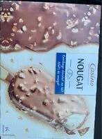 Mängden socker i Maxi bâtonnets Nougat - Enrobage chocolat au lait éclats de nougats x4