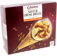 Mängden socker i Cônes saveur crème brûlée