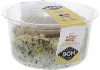 Mängden socker i Taboulé Poulet