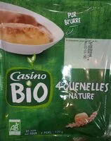 Mängden socker i 4 Quenelles nature