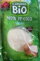 Mängden socker i Noix de coco râpée