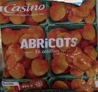 Mängden socker i Abricots congelés