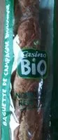 Mängden socker i Baguette de campagne biologique