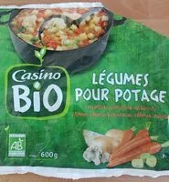 Mängden socker i Légumes pour potage bio