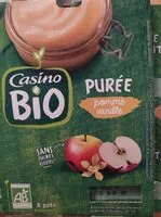 Mängden socker i Purée pomme vanille