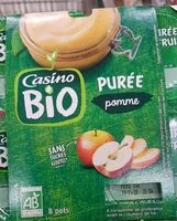 Mängden socker i Purée de pomme