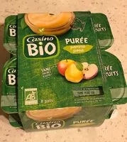 Mängden socker i Purée pomme poire