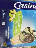 Mängden socker i Glace chocolat pistache