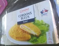 Mängden socker i Cordon Bleu de poulet surgelés