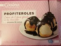 Mängden socker i Profiteroles