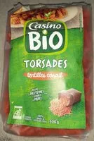 Mängden socker i Torsades lentilles corail