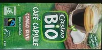 Mängden socker i Bio Café capsule Congo Kivu pur arabica