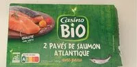 Mängden socker i 2 Pavés de saumon Atlantique BIO