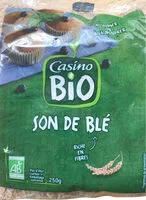 Mängden socker i Son d'avoine biologique