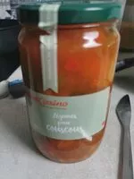 Mängden socker i Légumes pour couscous