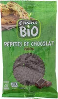 Mängden socker i Pépites de chocolat noir BIO Cacao UTZ