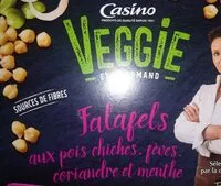 Mängden socker i Falafels aux pois chiche, fèves, coriandre et menthe