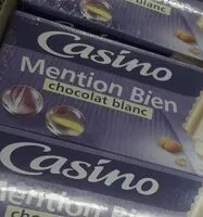 Mängden socker i Mention bien chocolat blanc