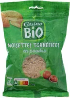 Mängden socker i Noisettes torréfiées en poudre