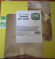 Mängden socker i Tarte aux pommes