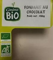 Mängden socker i Fondant au chocolat
