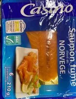 Mängden socker i Saumon fumé élevé en Norvège ASC