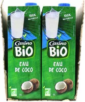 Mängden socker i Eau de coco