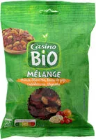 Mängden socker i Mélange de fruits séchés