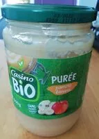 Mängden socker i Purée pomme banane BIO SANS SUCRES AJOUTES