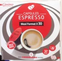 Mängden socker i Capsules espresso