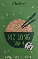 Mängden socker i Riz Long Grain