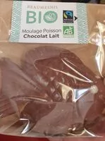 Mängden socker i Moulage poisson chocolat au lait