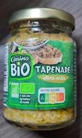 Mängden socker i La tapenade d'olives vertes Bio