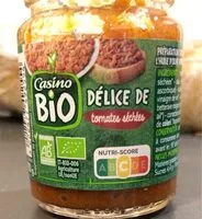 Mängden socker i Délice de tomates séchées Bio