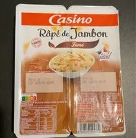 Mängden socker i Râpé de jambon fumé