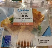 Mängden socker i 100% Filets de Colin d'Alaska - Meunière