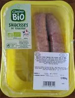 Mängden socker i Saucisses de toulouse