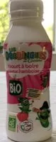 Mängden socker i Yaourt à boire bio framboise