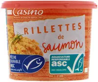 Mängden socker i Rillette de saumon